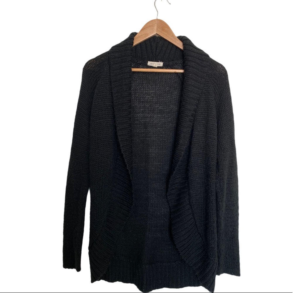 Silence + Noise knit open front cardigan